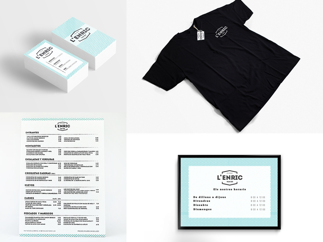 imatge corporativa restaurant lenric the atticlab